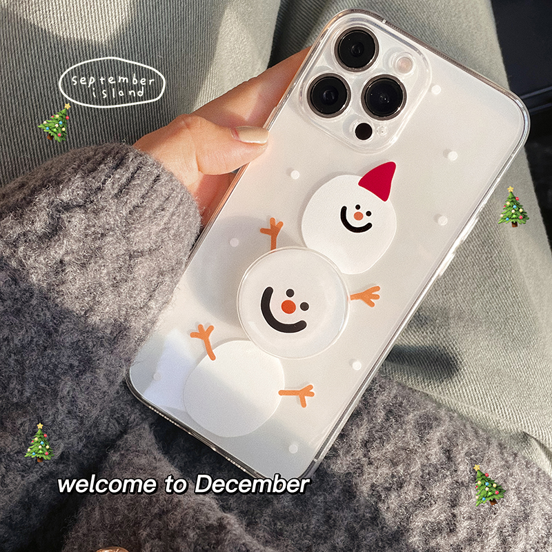 软胶iphone14可爱圣诞