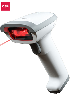 得力扫描枪14880s/14881s/14882w/14951/14954一维码超市物流扫描