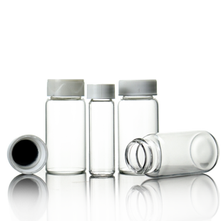 Kimble 玻璃闪烁计数瓶7/20ml美国进口PE铝垫片玻璃计数瓶样本瓶