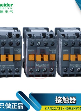 施耐德电梯接触器式控制继电器CAN22M5N CAE31 40F5N AC110V 220V