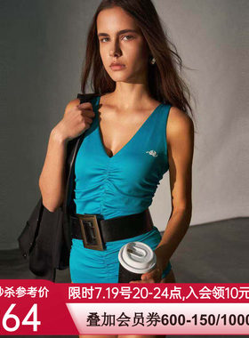 爱慕·CHUANG仪式4夏季女士性感比基尼连体泳衣CA681211