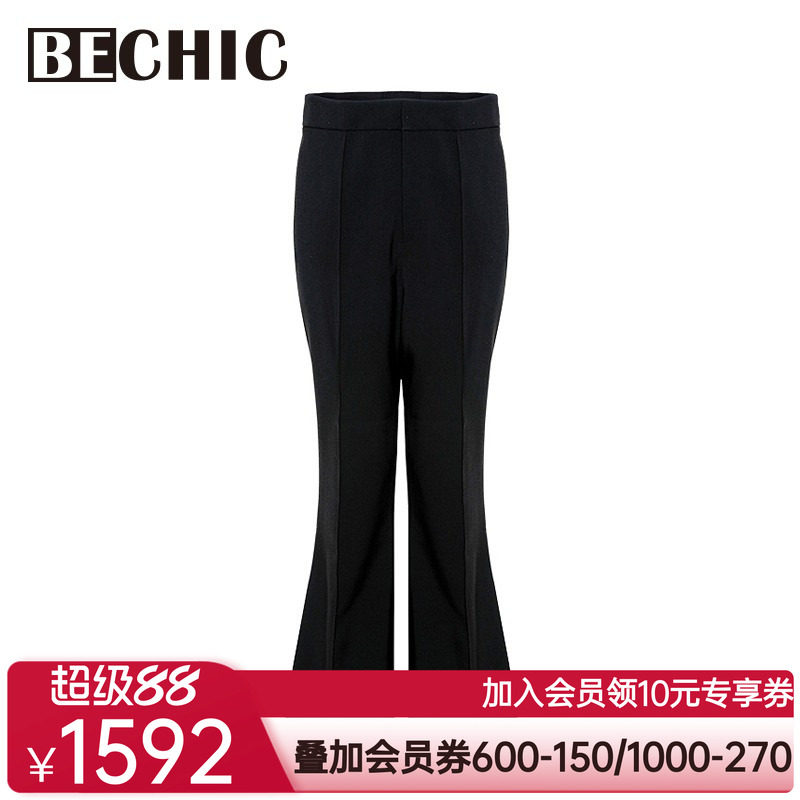 BeChic爱丽丝系列高腰阔腿裤BC82AL1