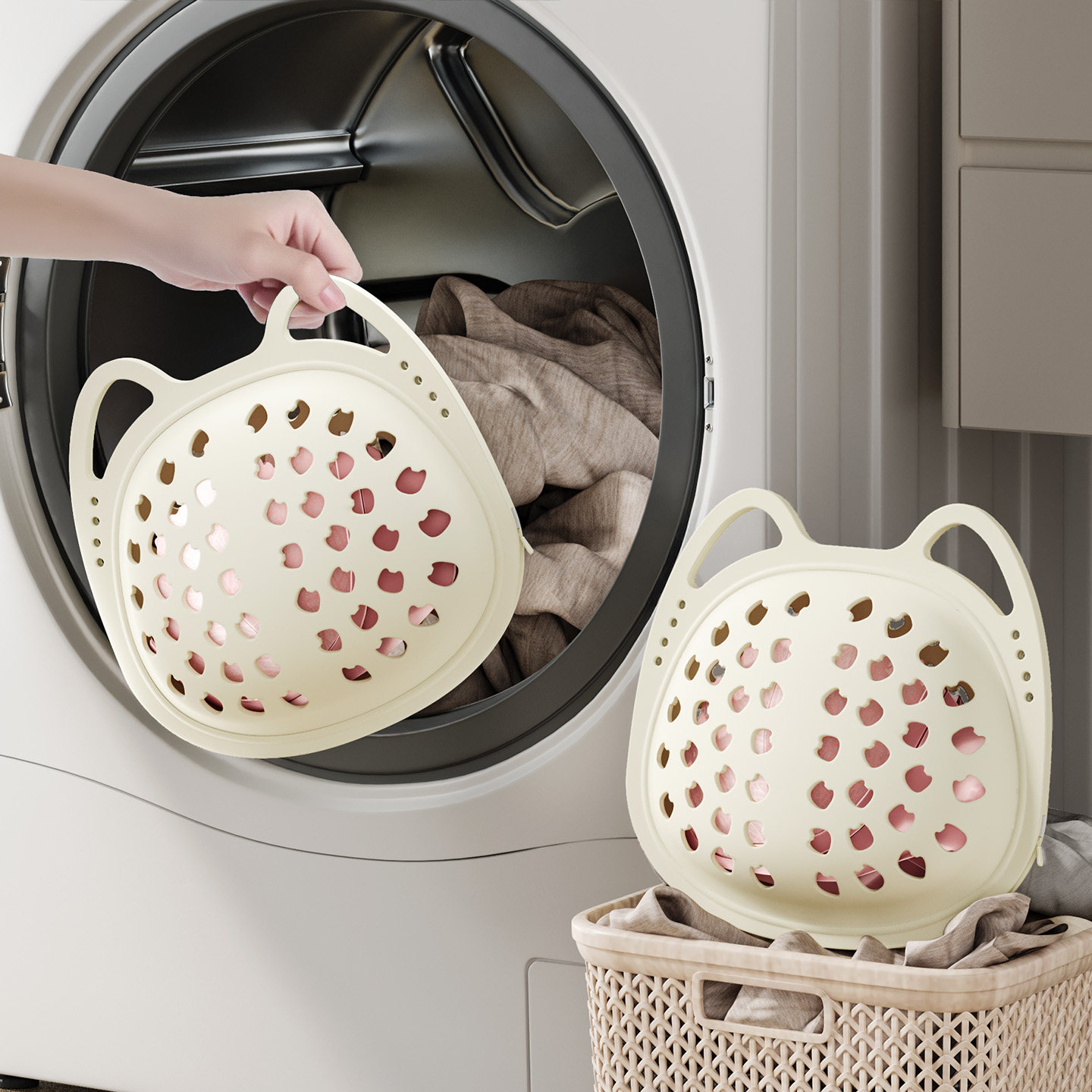 新款硅胶内衣护洗袋文胸洗衣袋专用防变形胸罩内衣袋神器清洗袋子,收纳整理,护洗袋,淘宝优惠券,粉丝福利购,淘宝优惠卷