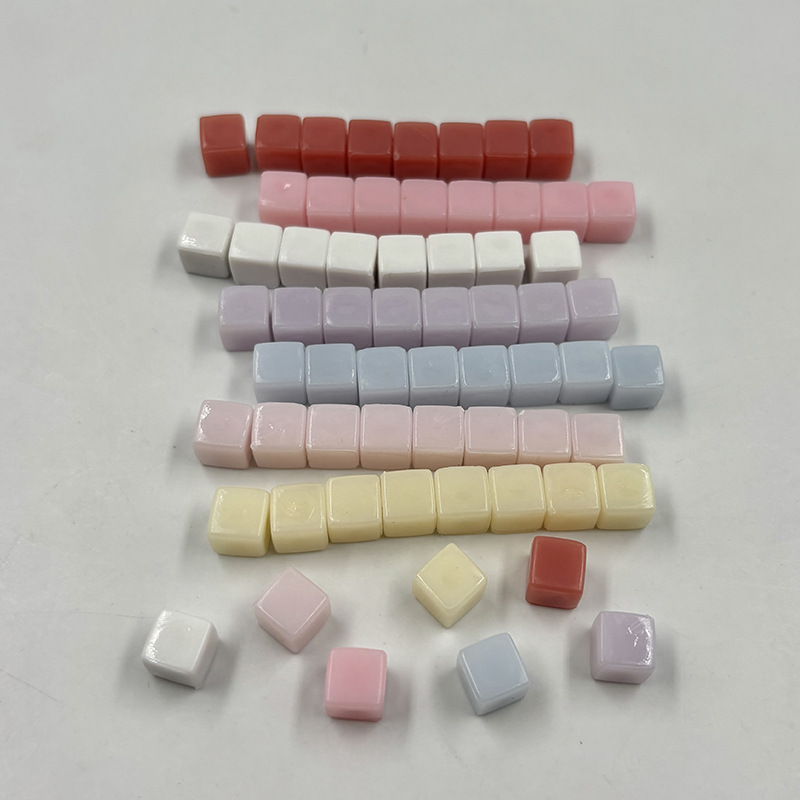 8mm夜光实色小冰块仿真发光方块