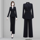 通勤西服工装 高级职业西装 职场白领工作服阔腿裤 春秋气质修身 套装
