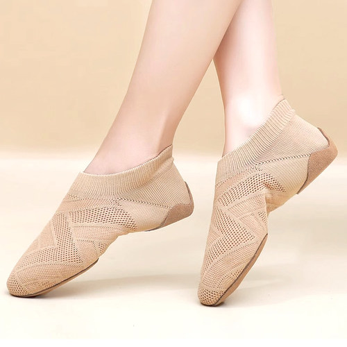 清水啦啦操鞋现代舞鞋软底练功鞋