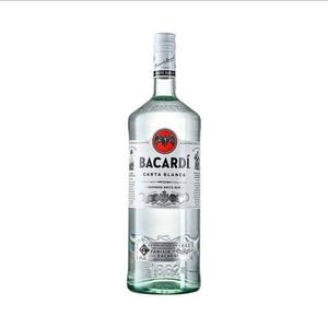 开市客代购 BACARDI百加得白朗姆酒1.5L 鸡尾酒mojito莫吉托洋酒