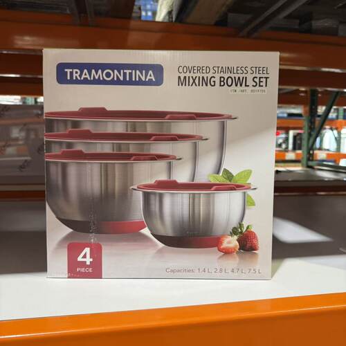 TRAMONTINA查蒙蒂纳搅拌碗4件套