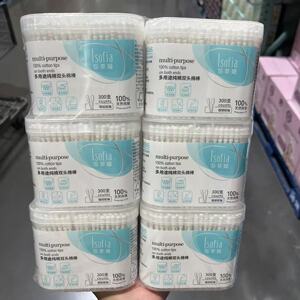 莎菲娅棉签棒300支*6盒柔软舒适