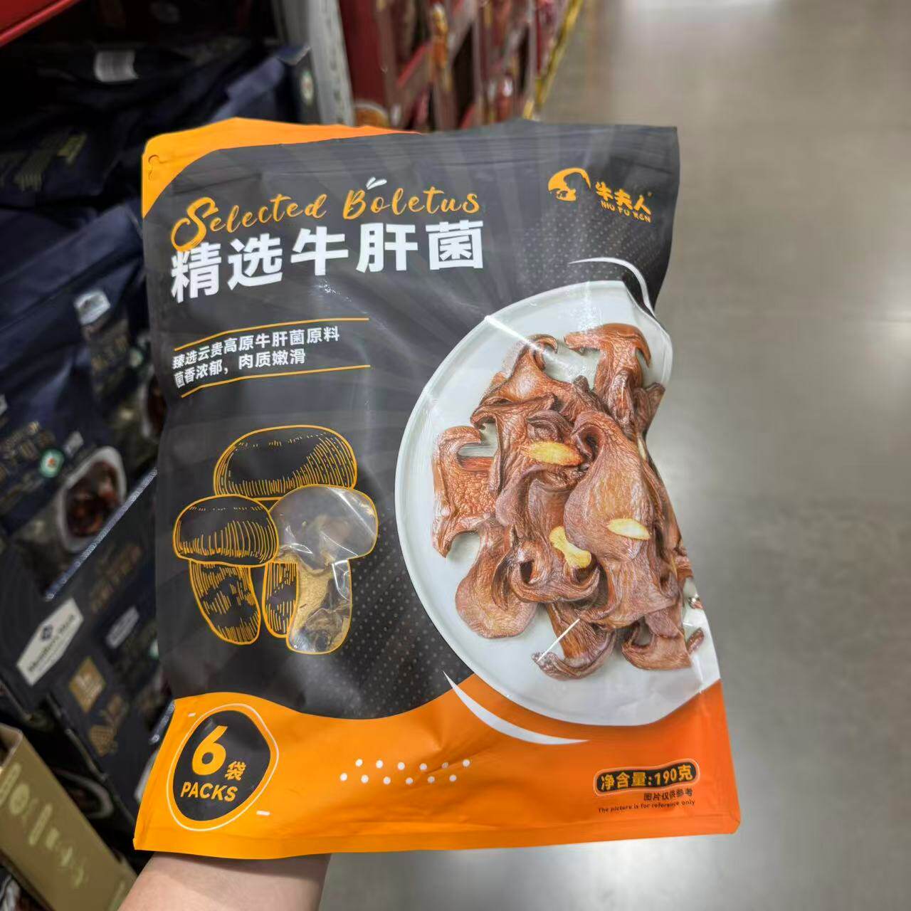 牛夫人精选牛肝菌菌香浓郁炖汤
