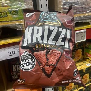 山姆代购 KRIZZI巧克力味夹心脆脆角350g 0反式脂肪酸 酥香脆爽