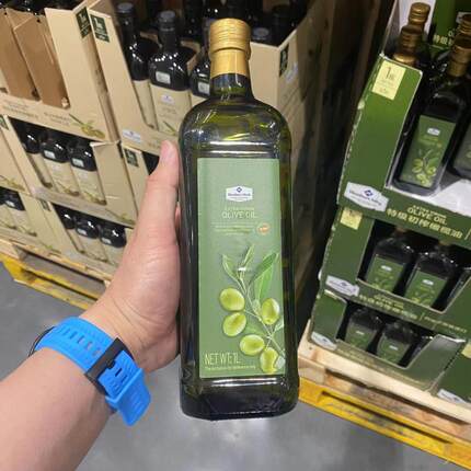 会员甄选 MM特级初榨橄榄油1L冷压榨工艺凉拌腌制烘焙煎炒适用
