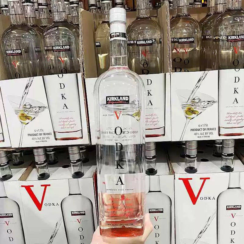 开市客科克兰法国伏特加1.75L