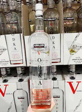 开市客科克兰法国伏特加1.75L