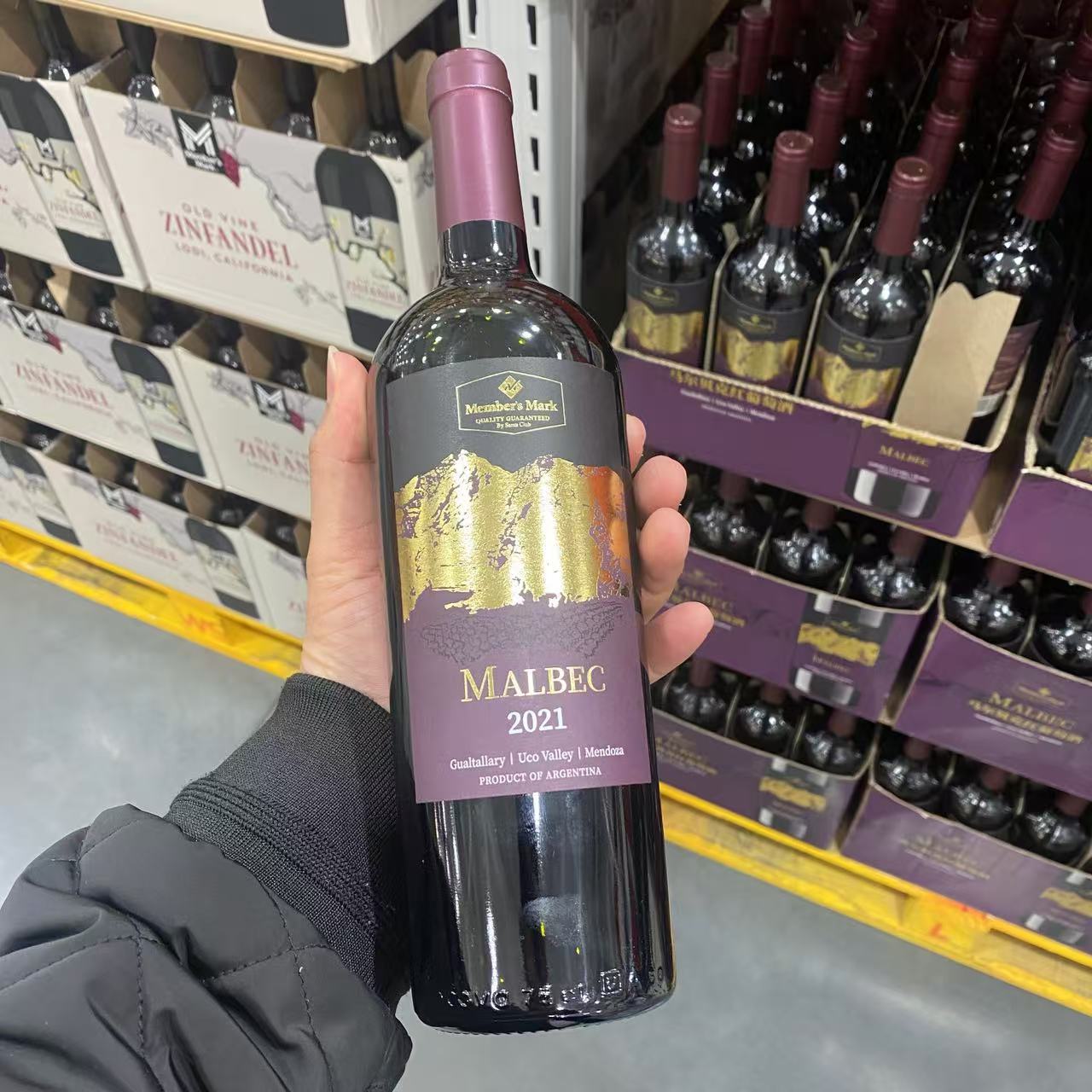 会员甄选 MM 阿根廷进口 马尔贝克红葡萄酒750ml/瓶