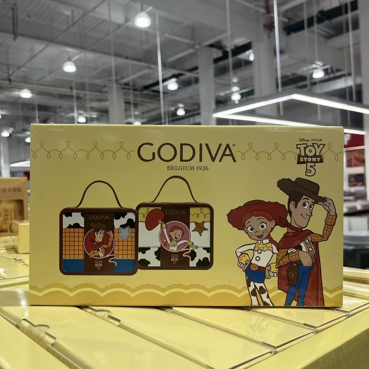 歌帝梵玩具总动员系列联名巧克力