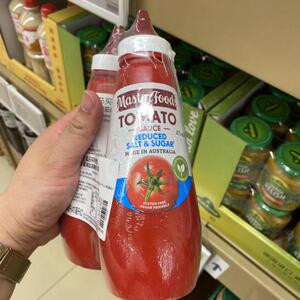 山姆盒马X代购 MASTERFOODS每食富减盐减糖番茄酱475ml*2番茄沙司