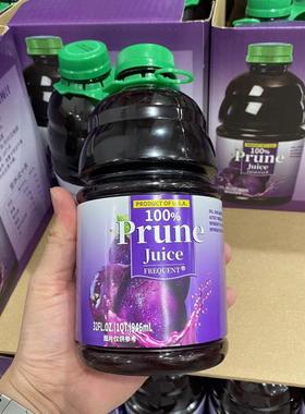 会员MM代购 美国进口FREQUENT西梅汁946ml养生营养果汁饮料纯果汁