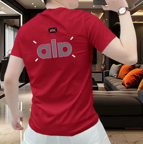 痞帅厚款圆领短袖T恤男秋上衣男