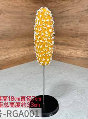 大号韩国芝士热狗棒拉丝仿真食品食物脆皮芝士棒模型道具展示定做