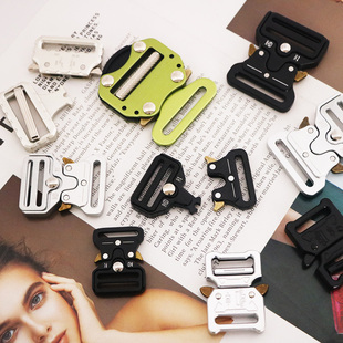 眼镜蛇扣头配件速开插扣锁头DIY2.5CM3.4CM4.0CM4.6CM5.3CM裤 带头