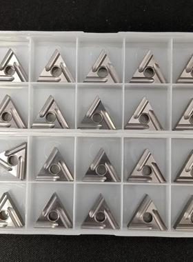 NS530陶瓷刀片数控三角形刀头金属陶瓷开槽刀粒TNMG160404R-S