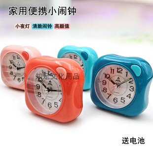 富达学生可爱钟表床头小闹钟简约小闹钟客厅闹钟卧室创意小闹钟