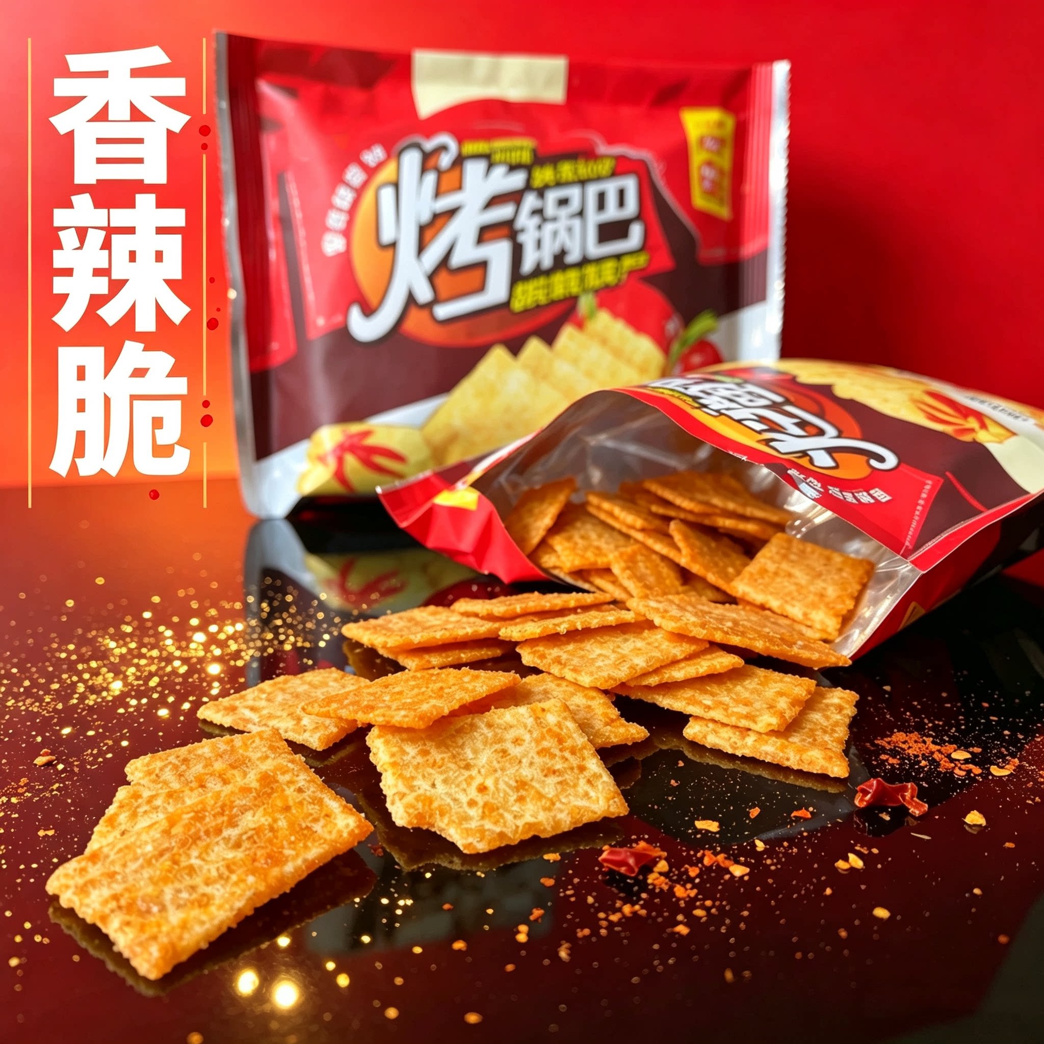 香辣烤锅巴 零食原味锅巴  香兴快餐锅巴农家锅巴 手工宣城辣上瘾
