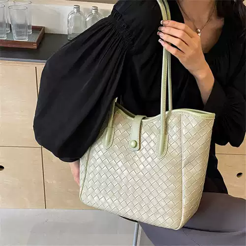 Плетеная модная сумка на одно плечо для отдыха, сумка через плечо