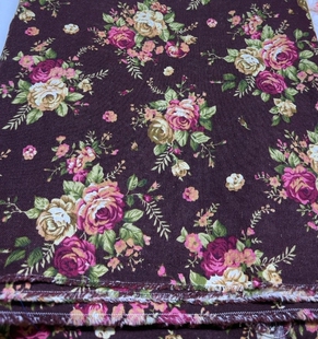 印花亲肤百搭 3米棉麻面料数码