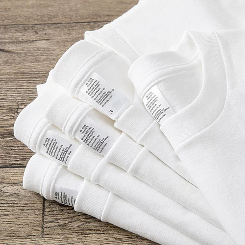 Белая цветная качественная футболка с коротким рукавом, базовая рубашка, оверсайз