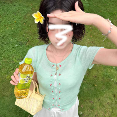韩系chic多巴胺夏季绿色