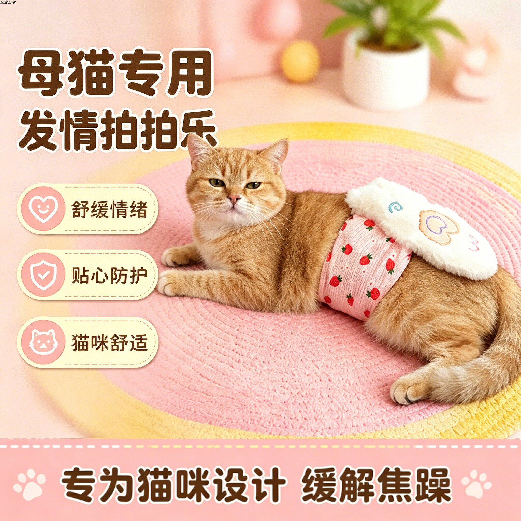 金渐层专用母猫发情玩具自慰器猫发情期小猫安慰安抚宠物抑制情绪