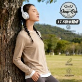 SHEEP T保暖休闲 假两件撞色圆领长袖 RUN大牧场 美利奴羊毛女式