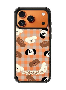 【韩国代购】新款星宇橙快乐小狗适用苹果17/16prmax手机壳iphone15plus保护套14/13/12pro磁吸Magsafe11潮牌