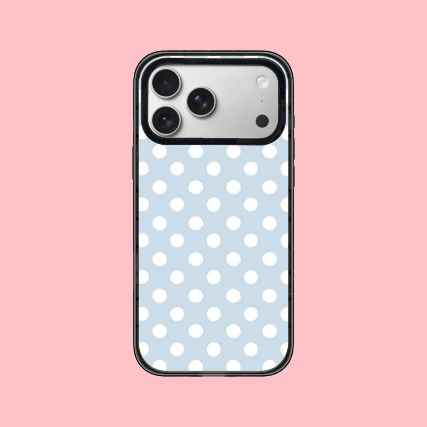 【韩国代购】新款蓝底波点手机壳适用苹果17/16promax外壳iphone15/14pro/plus防摔13/12磁吸Magsafe简约高级