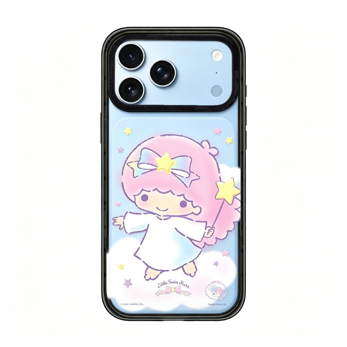 【韩国代购】新款浅蓝粉发女孩双子星适用iphone18/17promx手机壳苹果16/15pro防摔外壳苹果14/13磁吸Magsafe