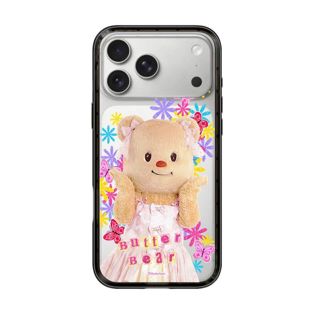 【韩国代购】纤巧版今日心情黄油小熊适用iphone17手机壳苹果17/16/15promax防摔14pro/plus磁吸Magsafe13ins