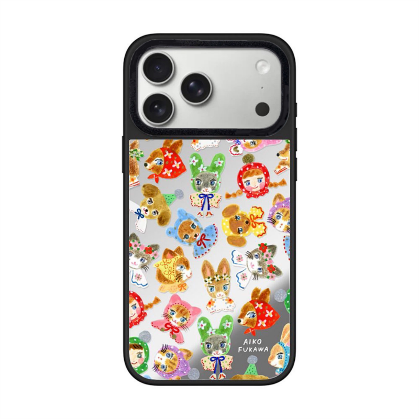 【韩国代购】新款镜面糖果脸派对适用苹果17promax手机壳iphone16/15/14pro/plus防摔外壳13/12磁吸Magsafe11