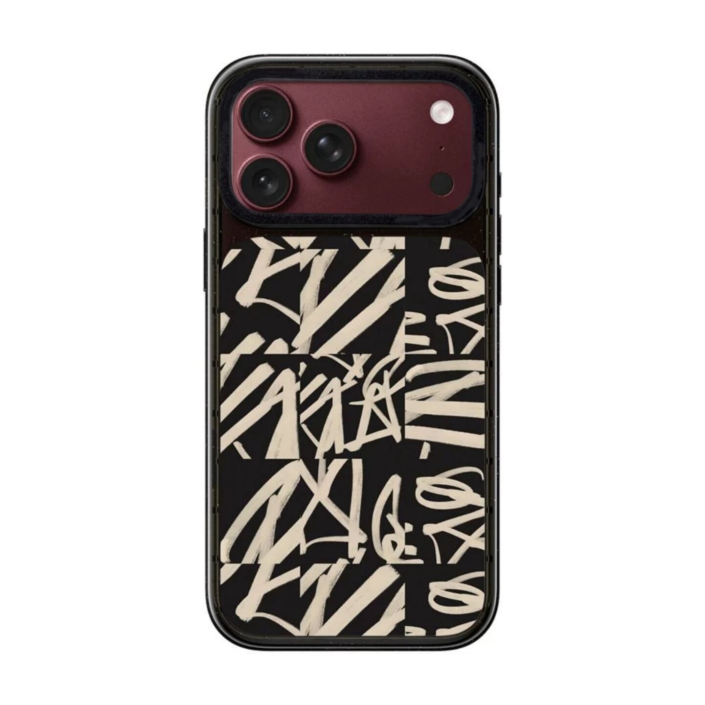 【韩国代购】新款镜面晶釉满印笔触适用iphone18promax手机壳苹果17promax外壳苹果18pro磁吸Magsafe17pro