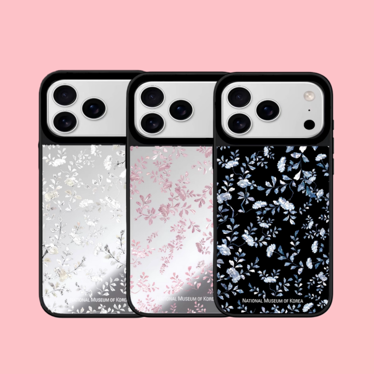 【韩国代购】博物馆系列小碎花适用苹果17promax手机壳iphone16pro保护套15plus防摔14/13/12磁吸Magsafe潮牌