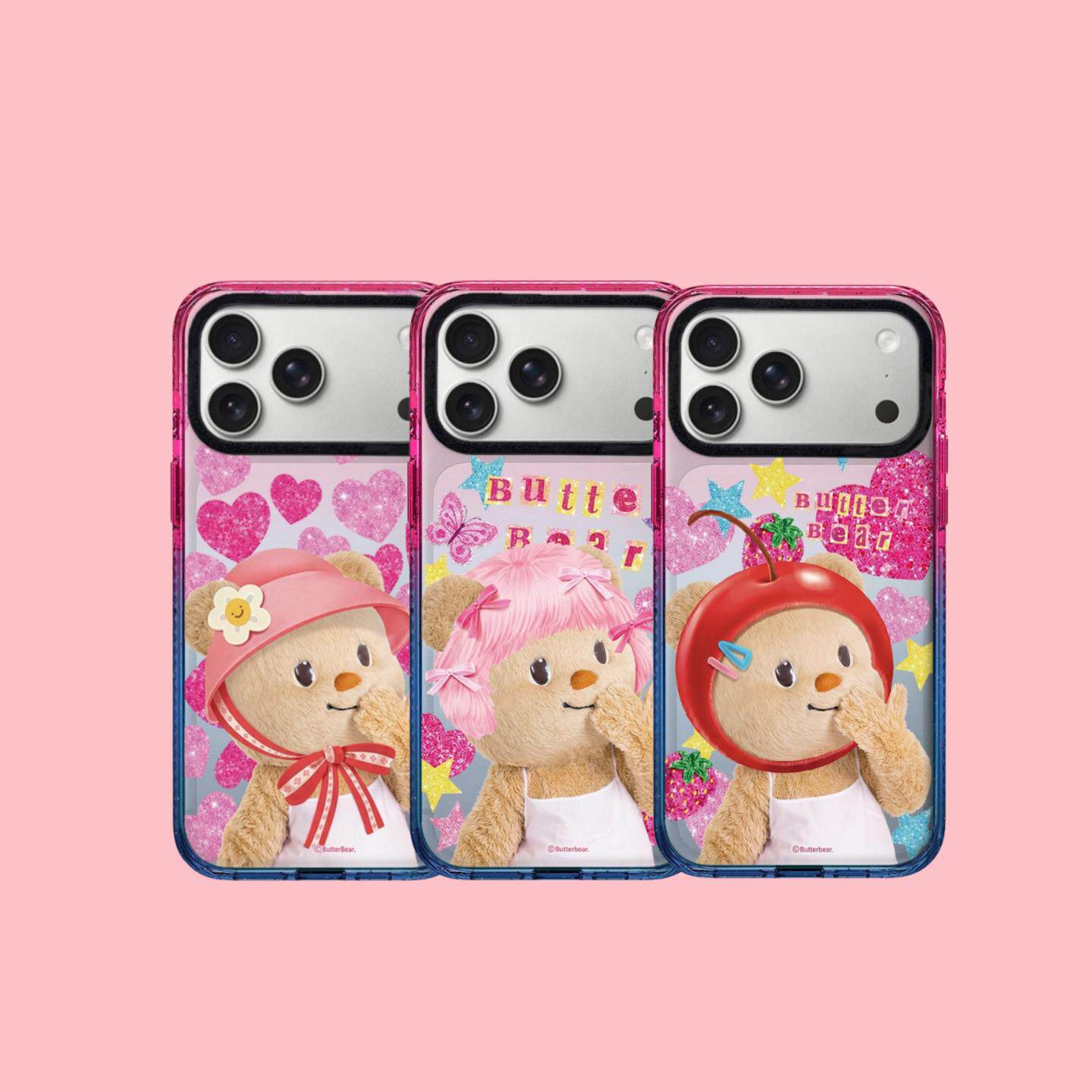 【韩国代购】棉花糖告白黄油小熊适用iphone17手机壳苹果17/16/15promax外壳14pro/plus磁吸Magsafe苹果13/12