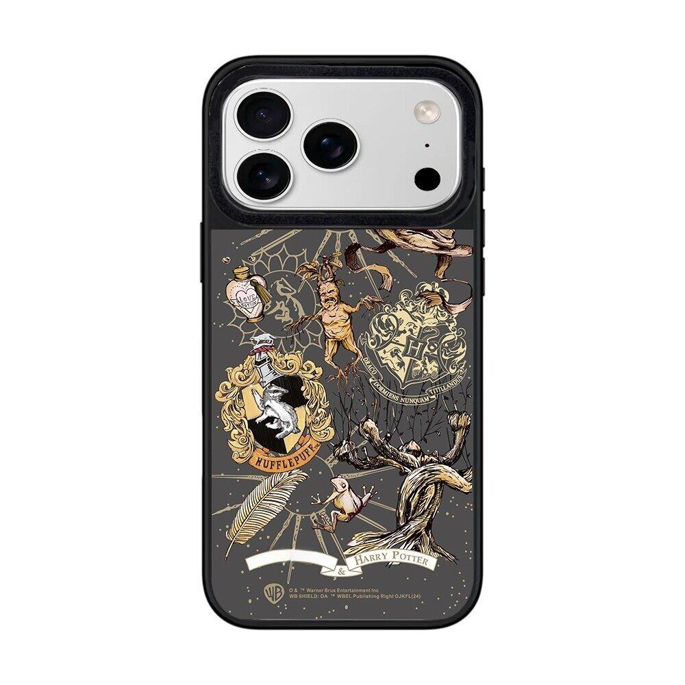 【韩国代购】新款哈利灰底赫奇帕奇手机壳苹果17promax防摔iphone16pro保护套15plus磁吸Magsafe14/13/12潮牌