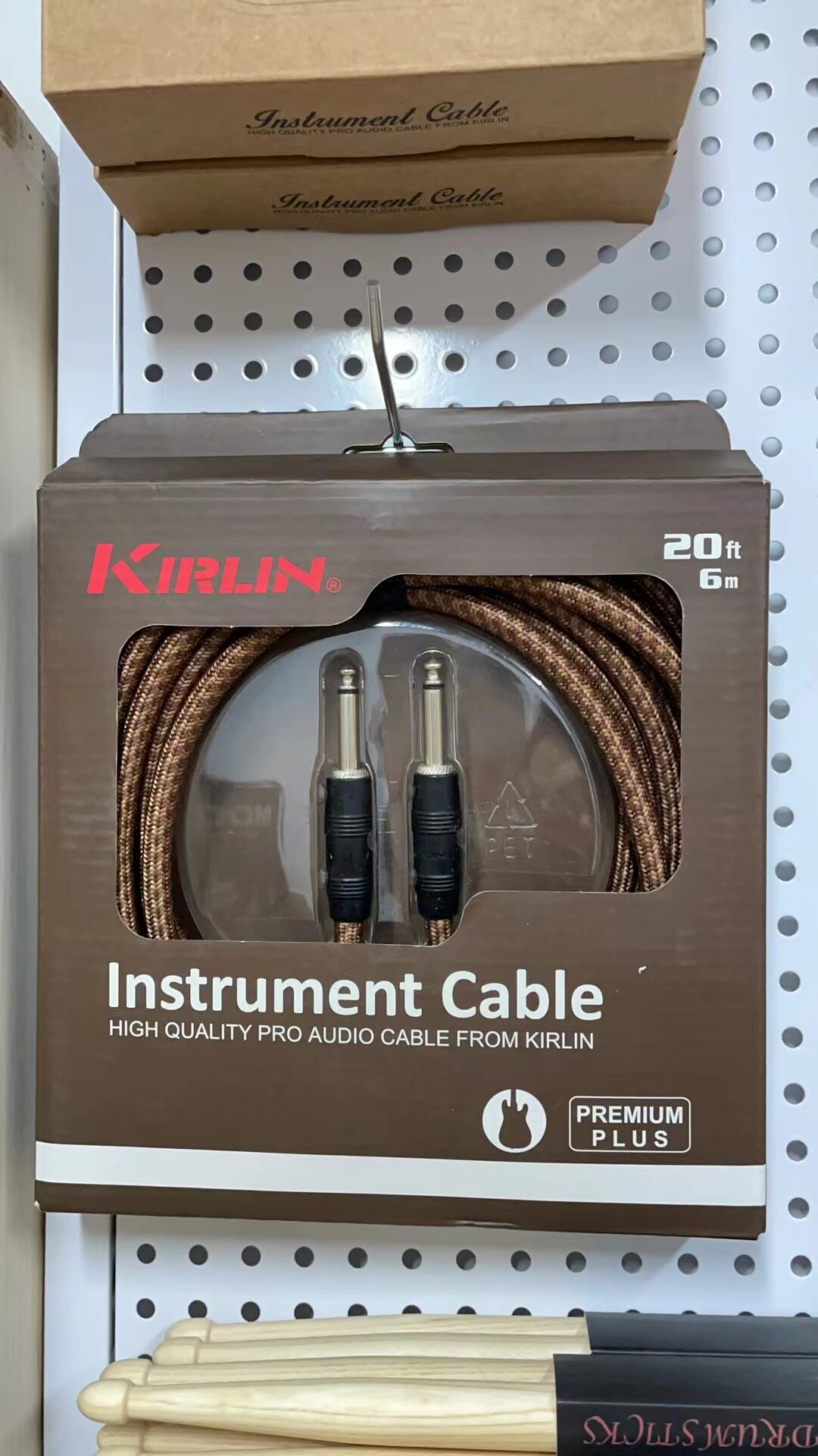 Kirlin科林 乐器连接线 音箱连接线 吉他贝斯音箱线 效果器连接线