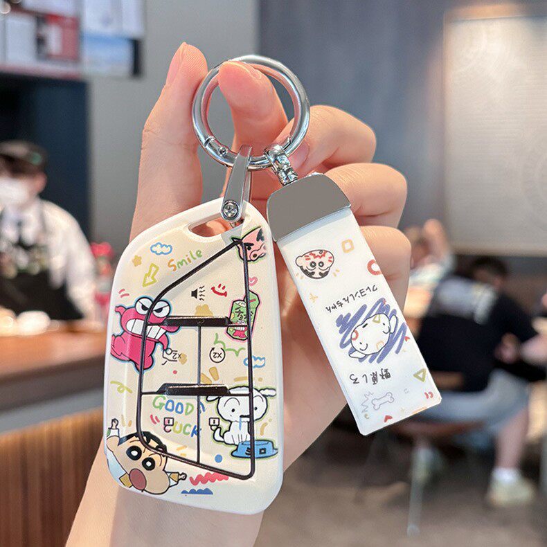 26新款凯迪拉克CT6钥匙套IQ锐歌全包XT5汽车扣大都会公仔保护外壳