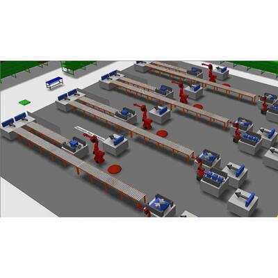 Plant Simulation 物流彷真、虚拟调试 模型制作/代做