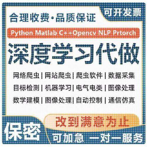 Python代做三维重建双目视觉点云图像识别目标深度学习检测程式设