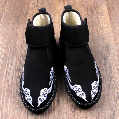 冬季雪地靴高帮保暖加绒加厚棉靴