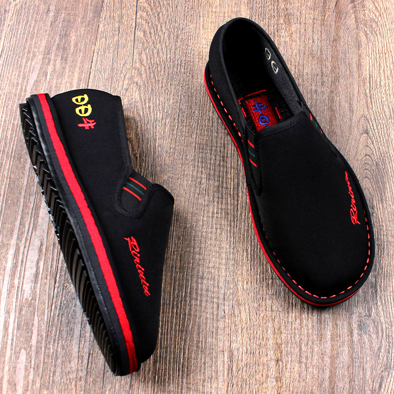 保暖老北京布鞋千层底手工棉鞋