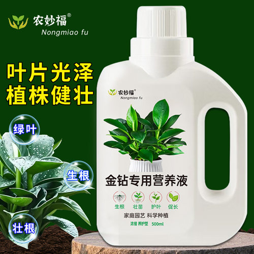 金钻专用营养液促生根壮根园艺绿植花卉盆栽通用型有机营养液体肥